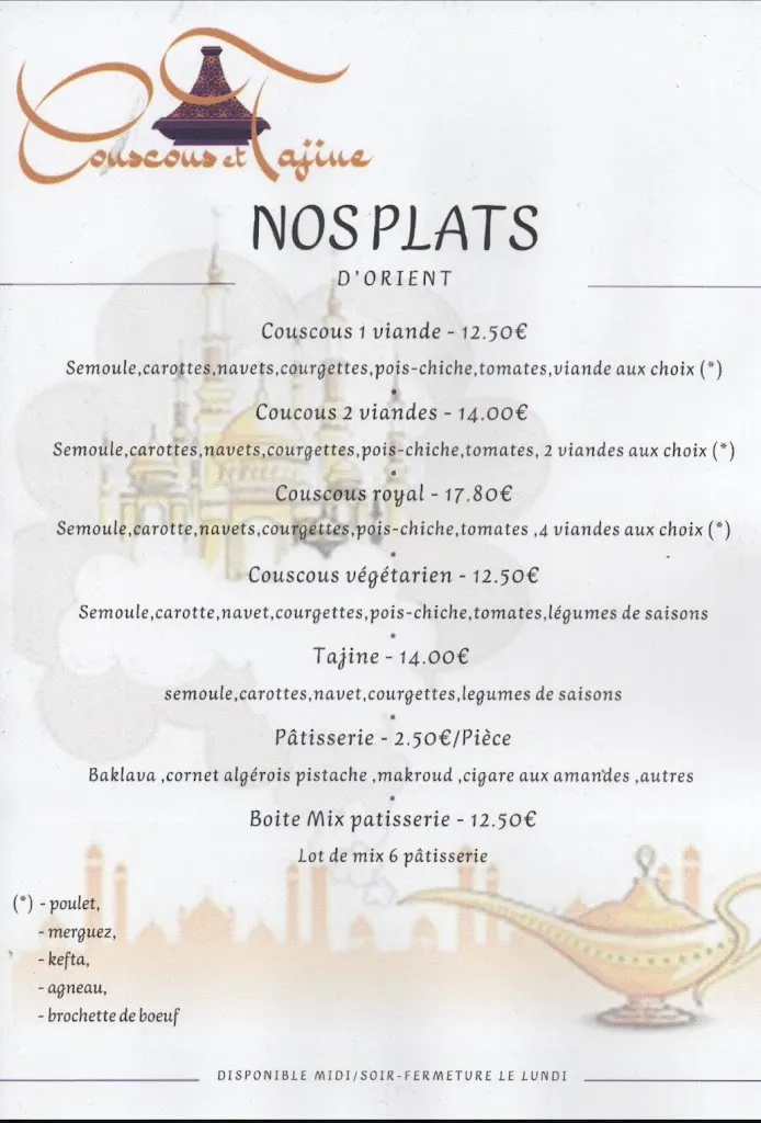 Menu_Samia couscous_Salles-sur-Mer_image_1