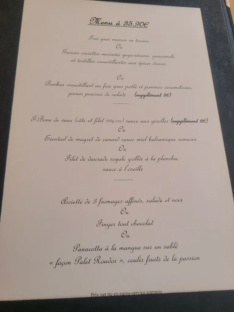 Menu_Restaurant L'Esprit Sarlat_Sarlat-la-Canéda_immagine_1