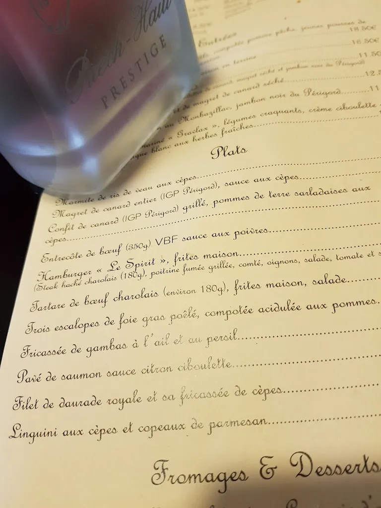 Menu_Restaurant L'Esprit Sarlat_Sarlat-la-Canéda_immagine_3