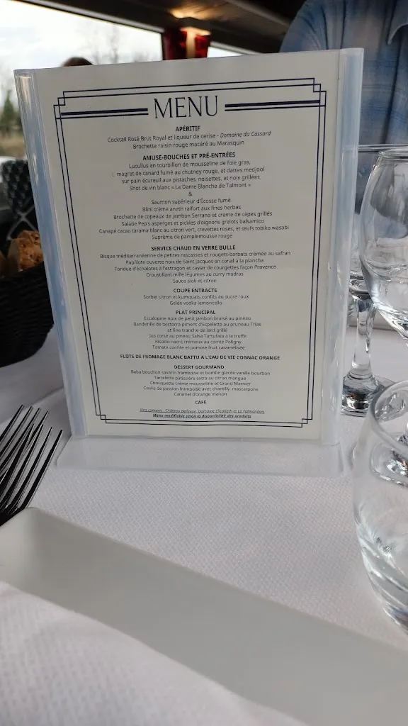 Menü_Seudre Océan Express - Train restaurant_Saujon_Bild_1