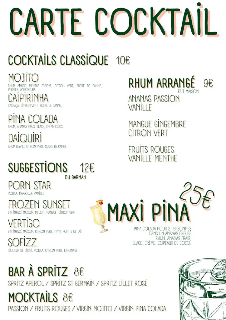 Menu_La Table Du Domaine_Sanguinet_imagen_2