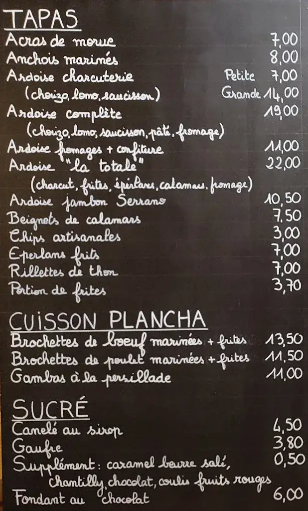 Menü_Le Fanum_Sanguinet_Bild_2