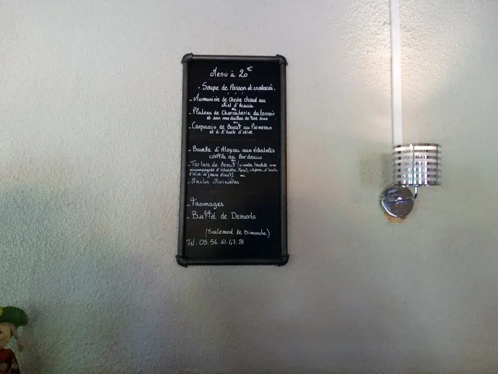 Menu_L'auberge de Saint Jean Baptiste_Sauveterre-de-Guyenne_image_1