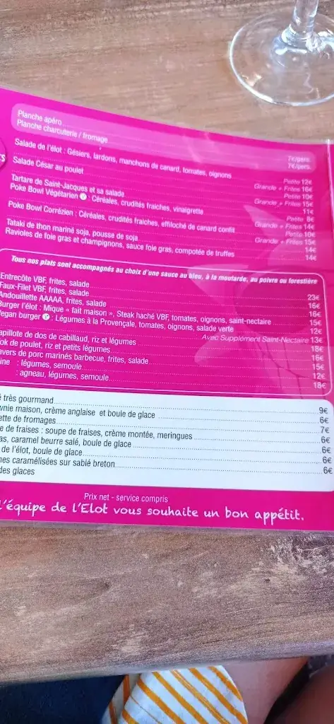 Menu_Restaurant l'élot_Saint-Jal_image_3