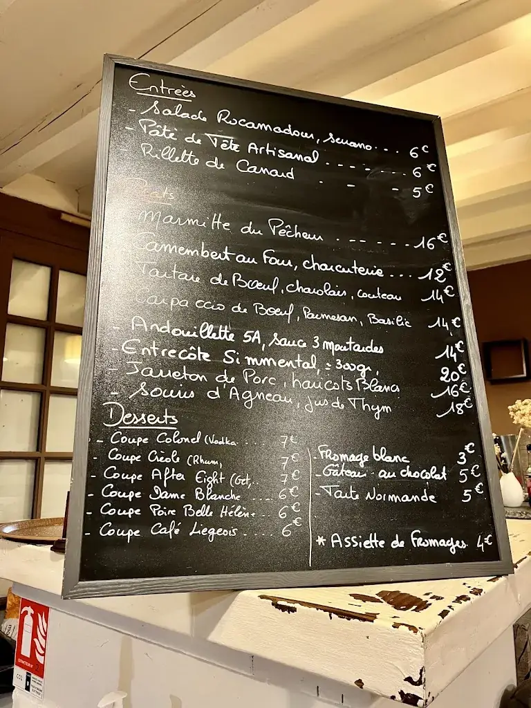 Menu_Le Café de l'Horloge_Seilhac_image_2