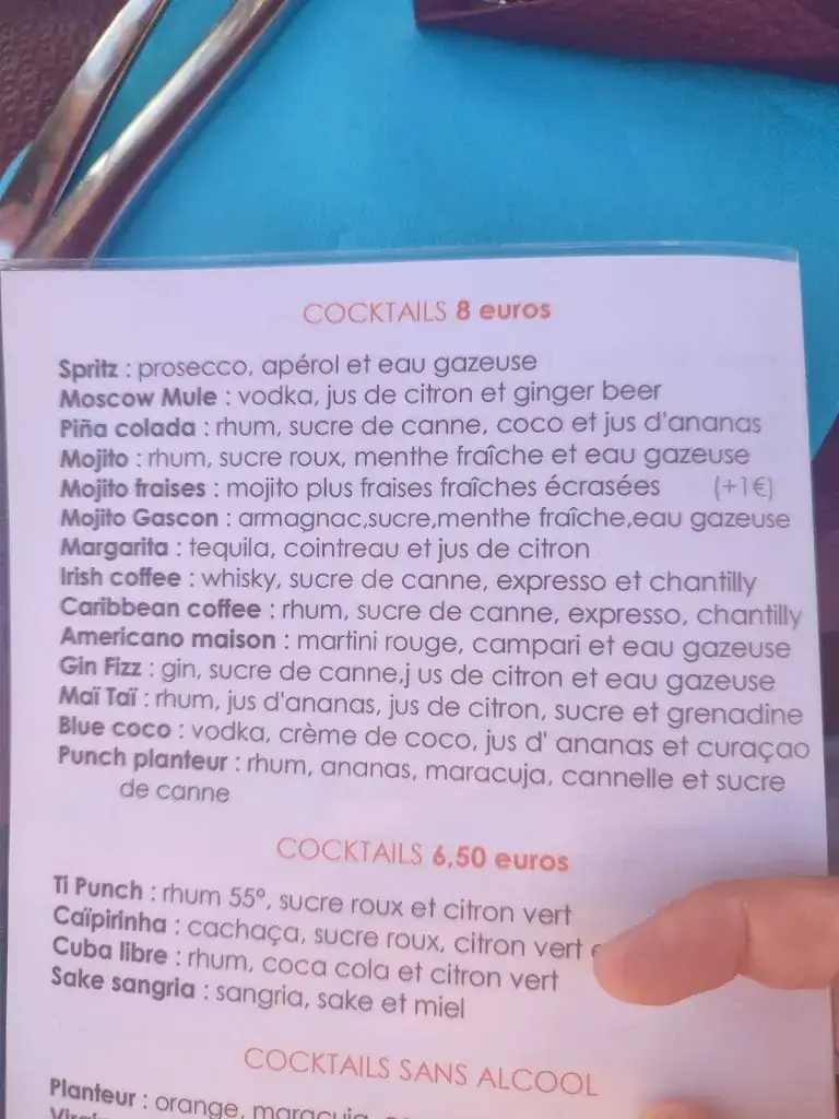 Menu_LA CRÊPERIE D'ALICE_Seignosse_immagine_4