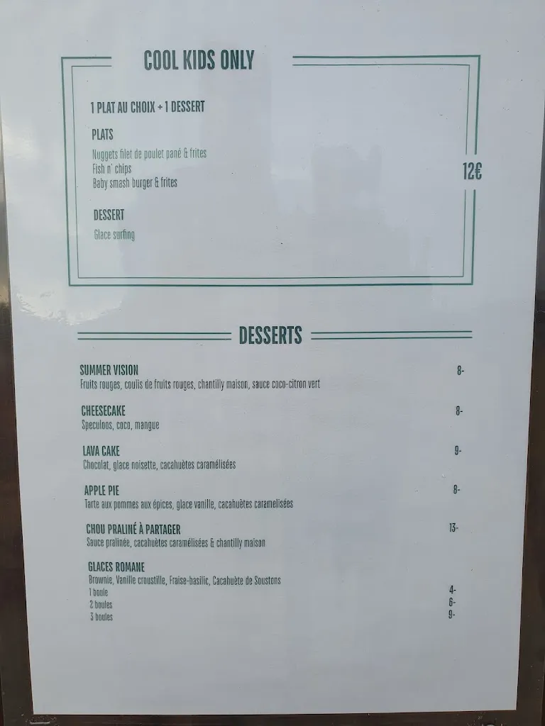 Menu_Le Surfing since 1988_Seignosse_image_3