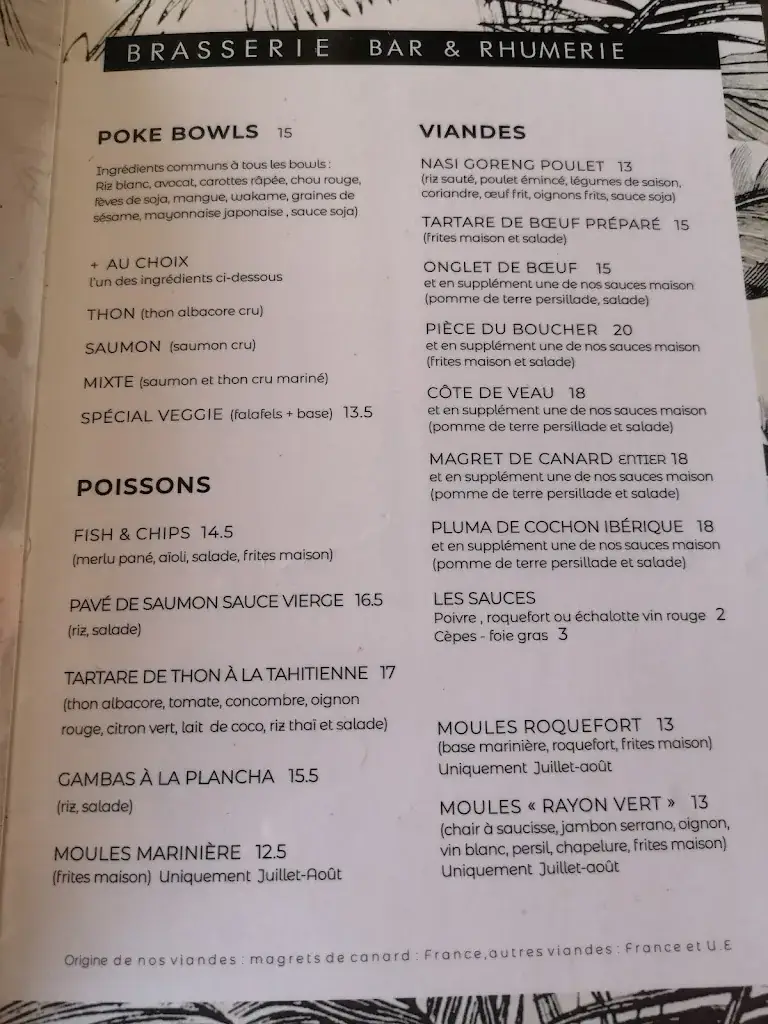 Menu_Le Rayon Vert_Seignosse_image_3