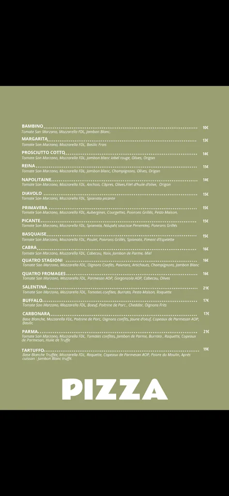 Menu_Shelter Les Estagnots_Seignosse_image_1