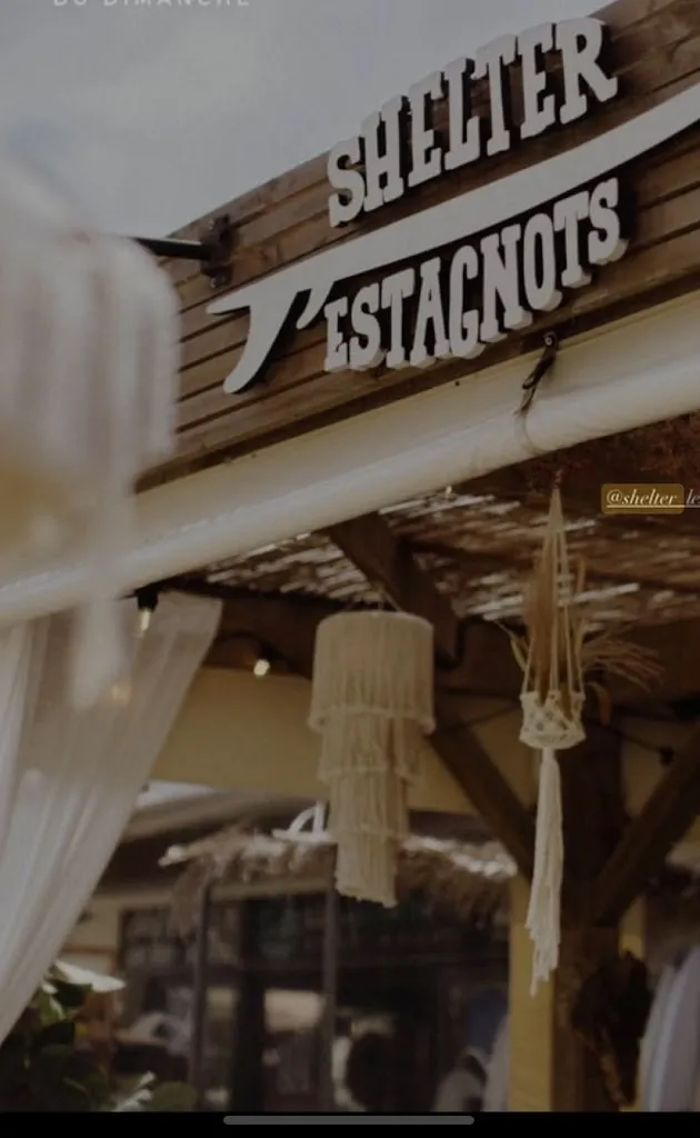 Shelter Les Estagnots restaurant in Seignosse