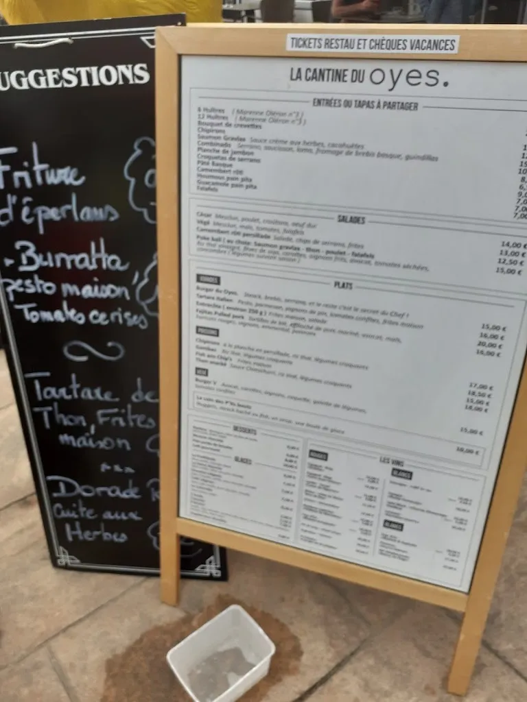 Menu_La cantine du oyes_Seignosse_image_3