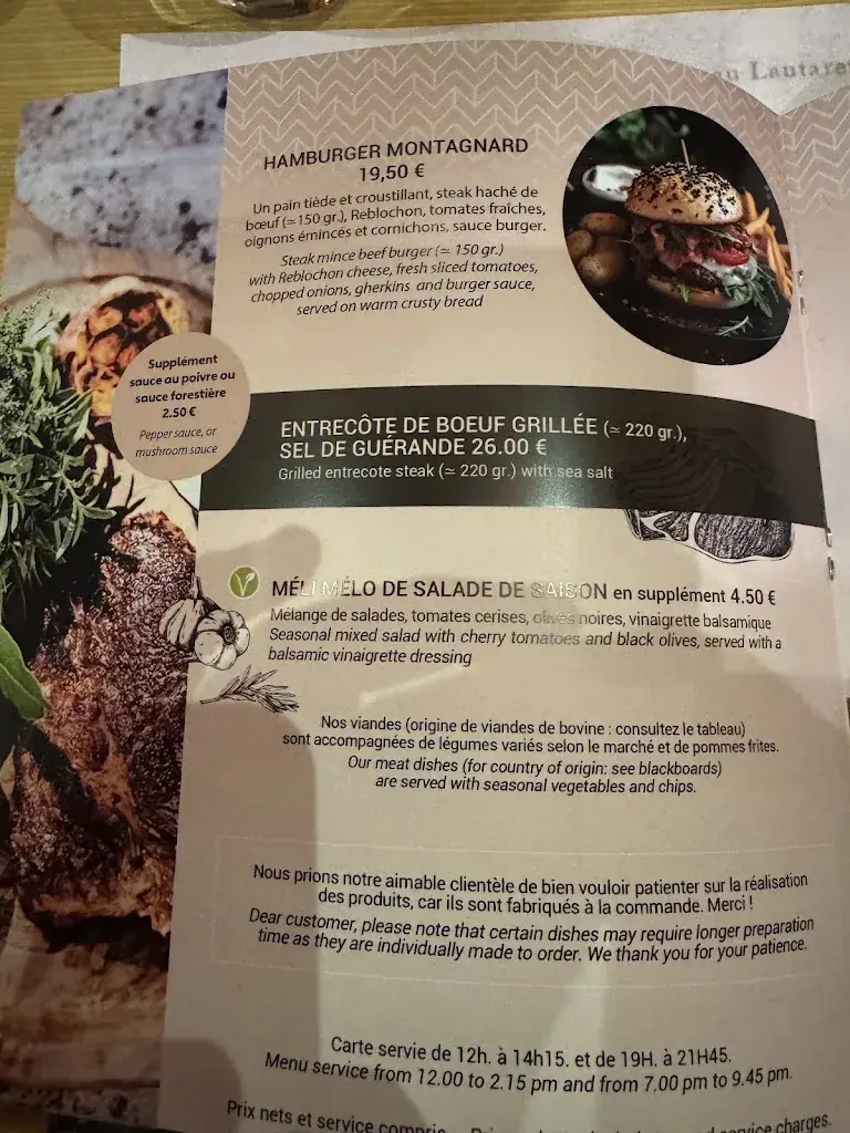 Menu_Restaurant La Romanche_Bourg-d'Oisans_image_4