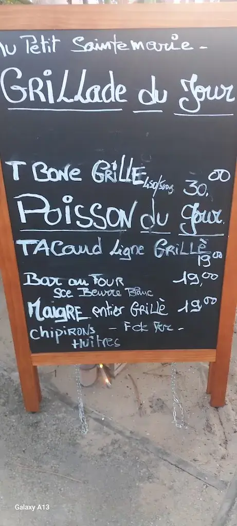 Menu_Au petit Saintemarie_Soustons_image_4