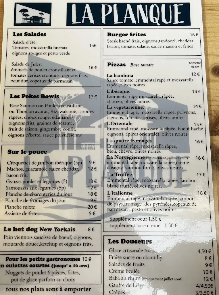 Menü_LA PLANQUE_Soustons_Bild_2