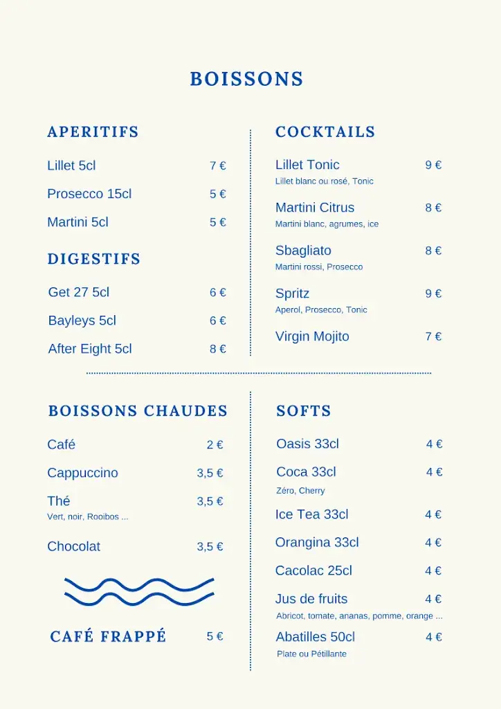 Menu_Baïne café Soulac_Soulac-sur-Mer_image_1