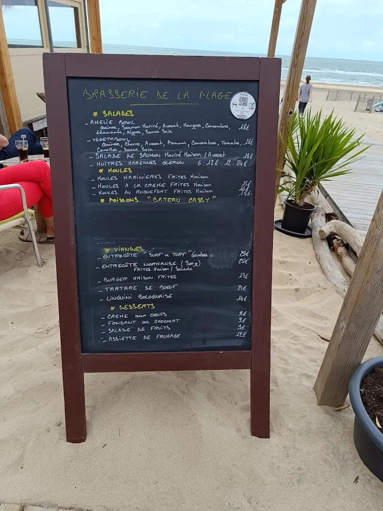 Menu_Brasserie de la plage_Soulac-sur-Mer_image_1
