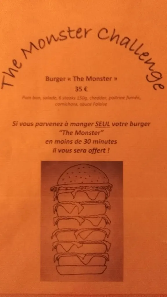 Menü_La Falaise Restaurant pizzeria_Bourg-d'Oisans_Bild_2