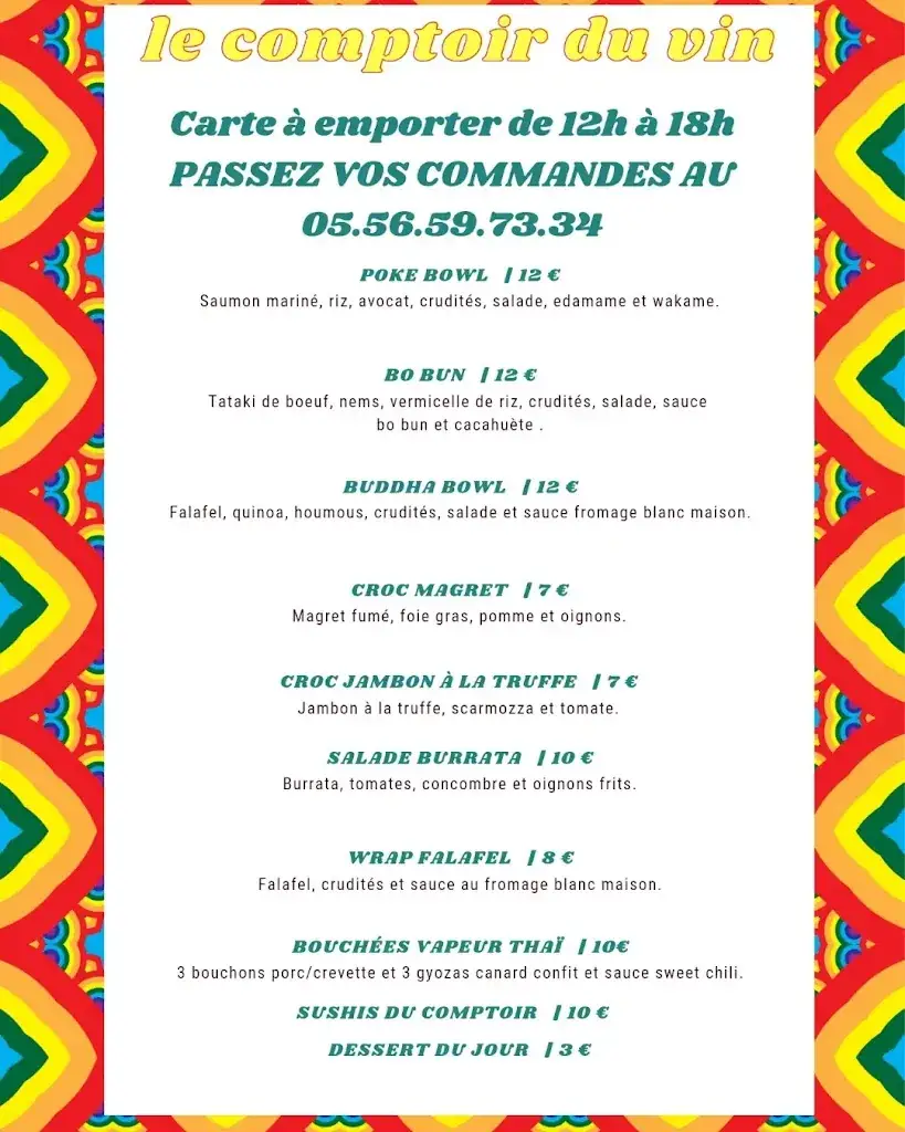 Menu_Le Comptoir du Vin_Soulac-sur-Mer_immagine_2