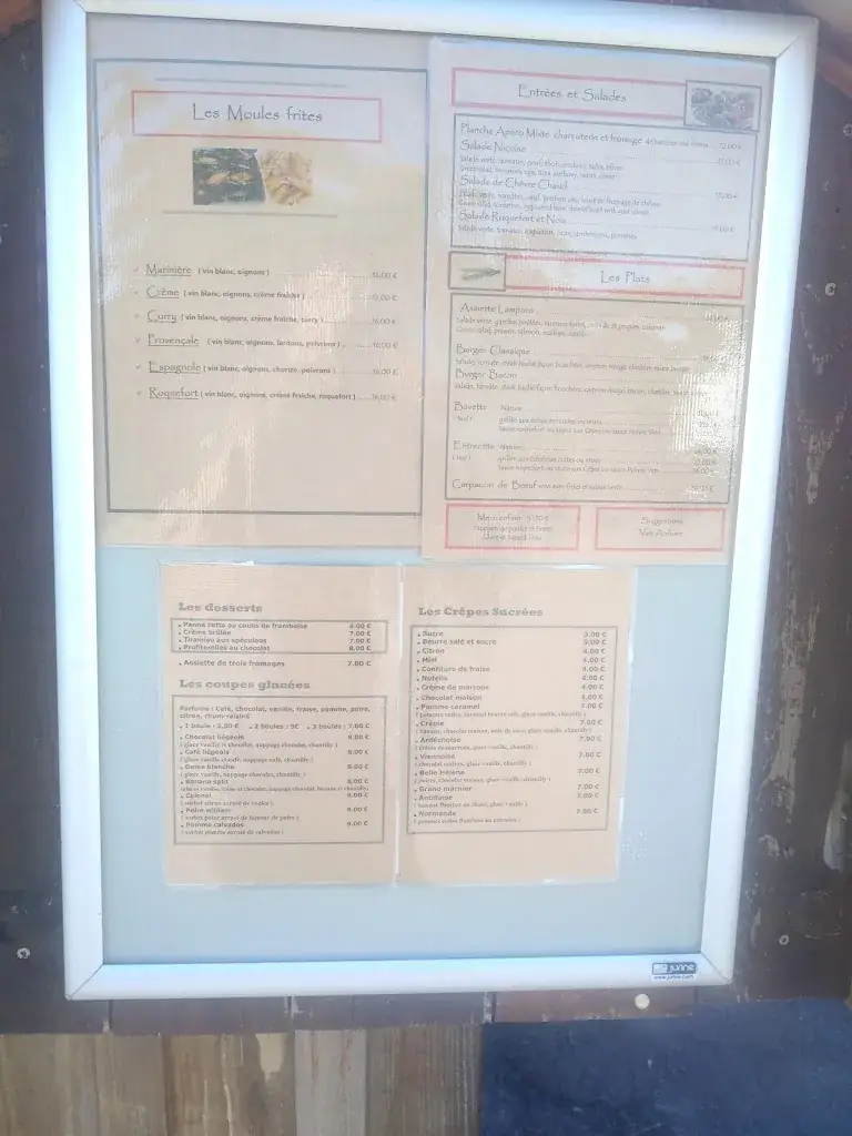 Menu_Le Lamparo restaurant_Soulac-sur-Mer_image_1