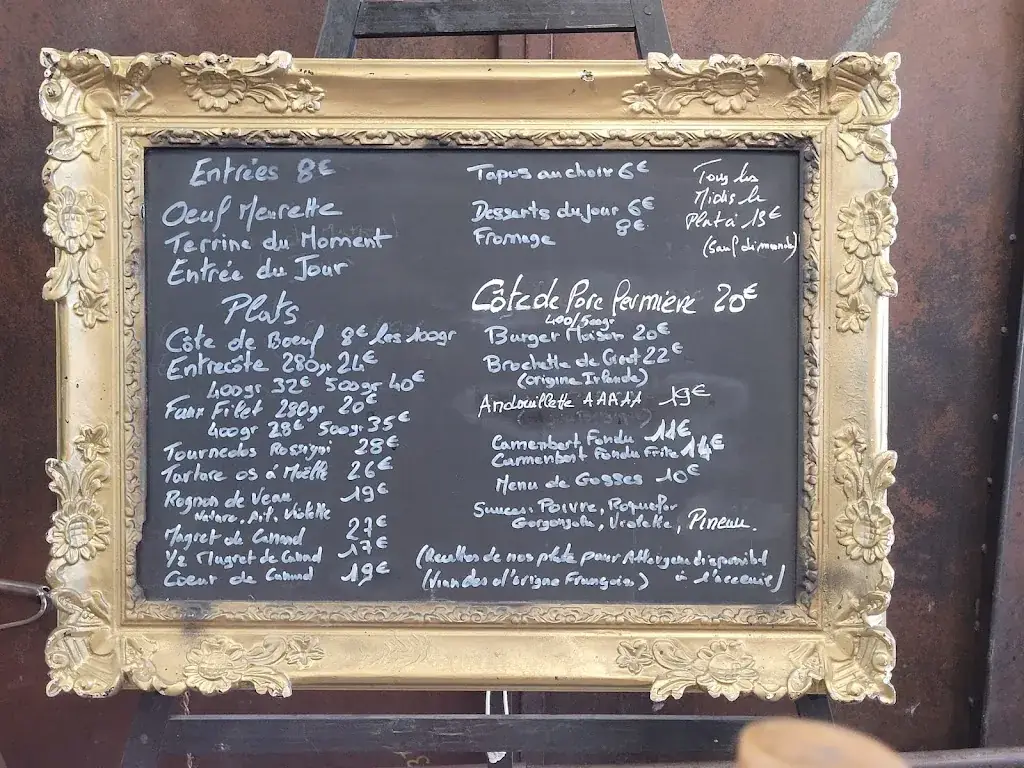 Menu_Le bar à viandes_Surgères_image_3