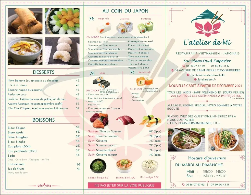 Menu_L'Atelier de Mi_Surgères_immagine_1