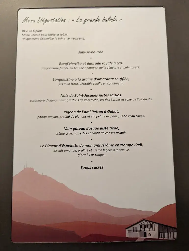 Menu_La Ferme Ilharregui Baita_Urrugne_image_2