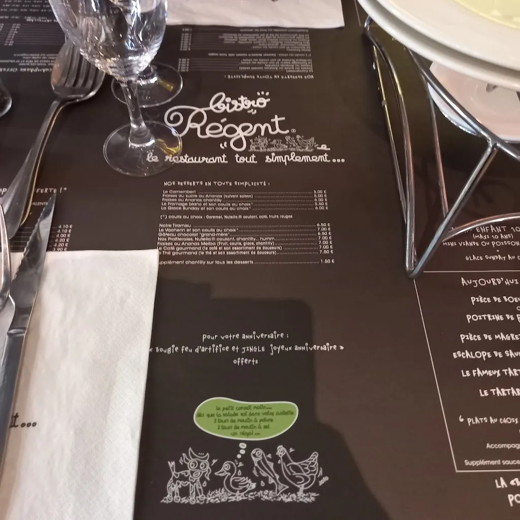 Menu_Bistro Régent - Talence_Talence_image_2