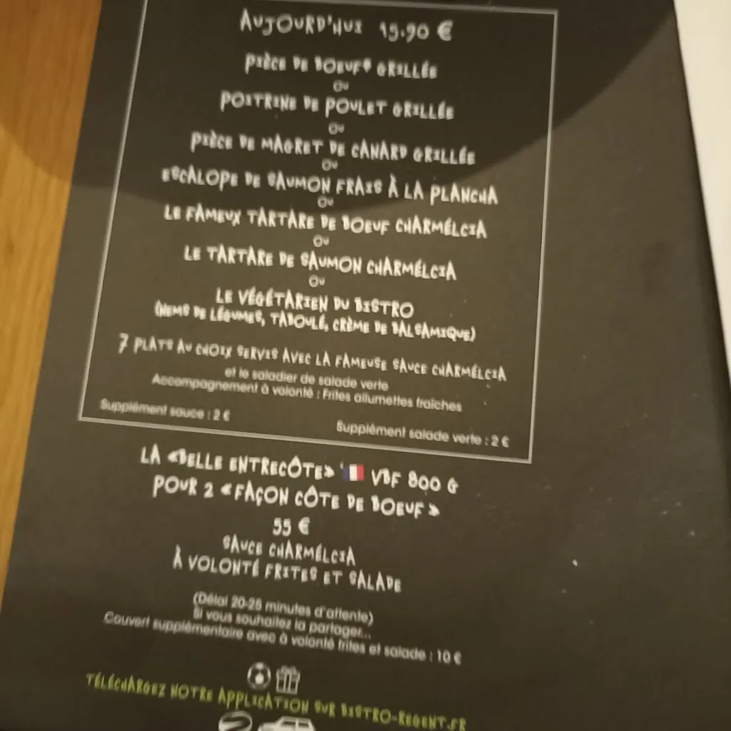 Menu_Bistro Régent - Talence_Talence_image_4