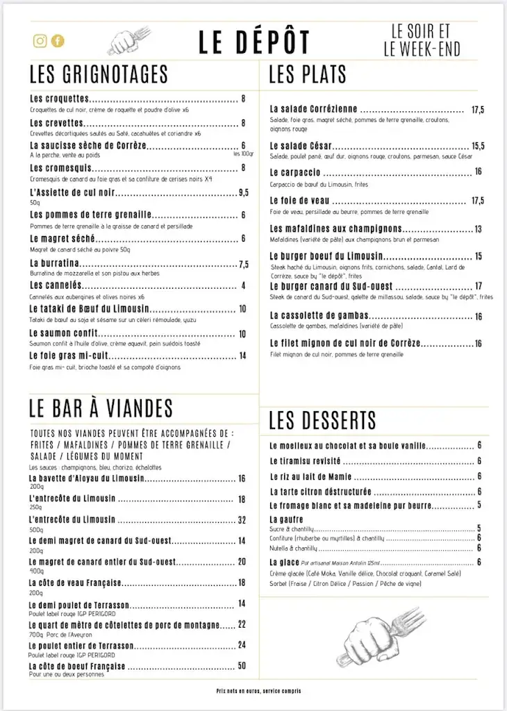 Menu_Le Dépôt_Ussac_image_2