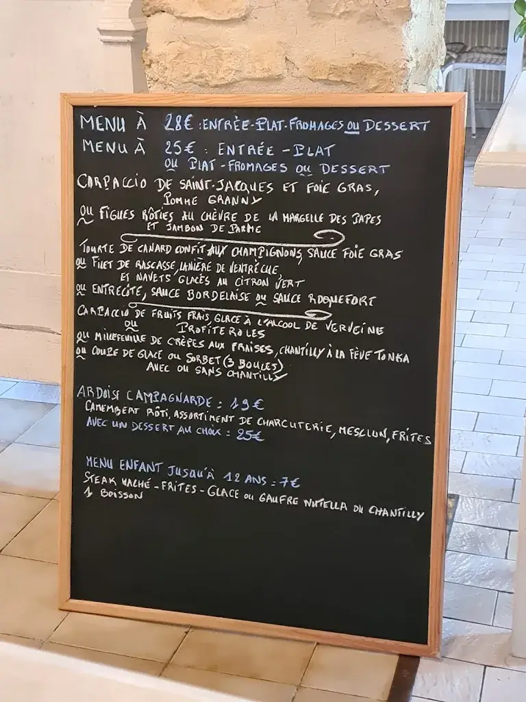 Menu_Auberge de l'Ecurie_Usson-du-Poitou_image_1