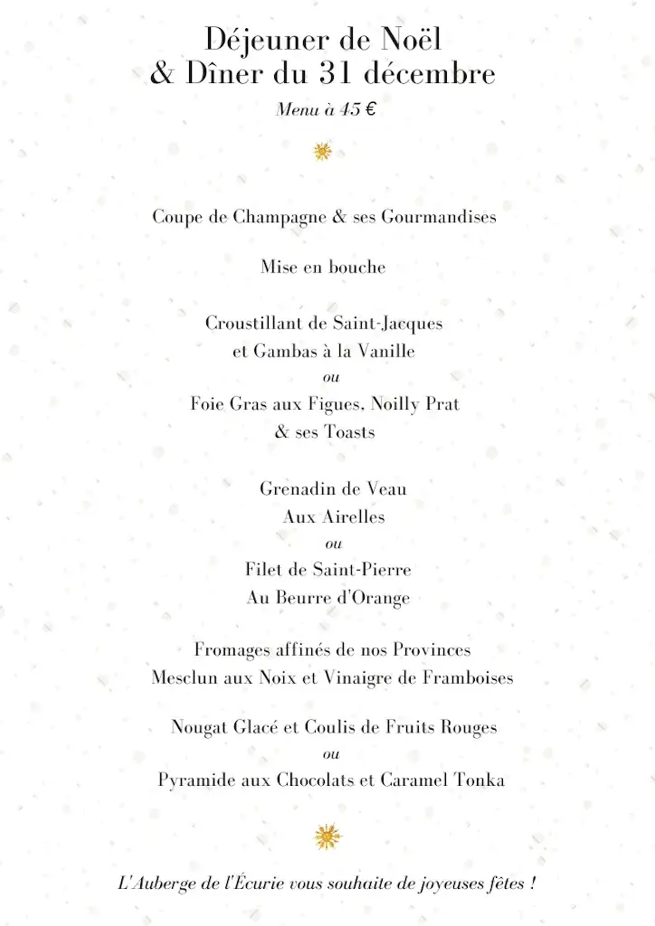 Menu_Auberge de l'Ecurie_Usson-du-Poitou_image_2