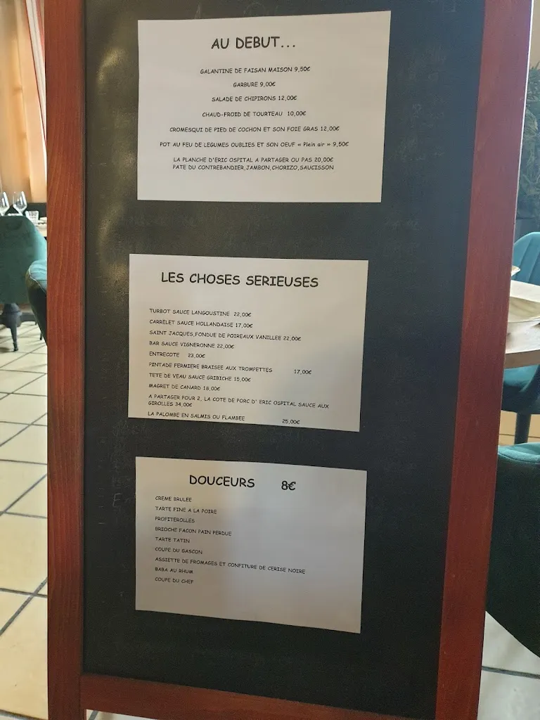 Menu_Auberge Du Fronton_Ustaritz_image_1