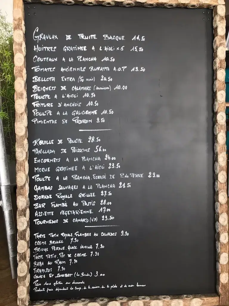 Menu_Chez Poulpe_Ustaritz_image_1