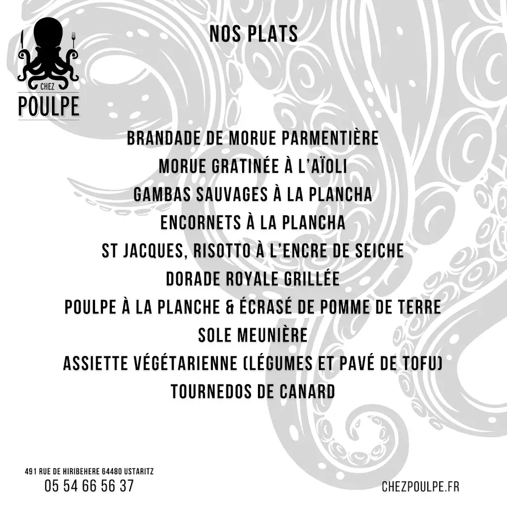 Menu_Chez Poulpe_Ustaritz_image_2