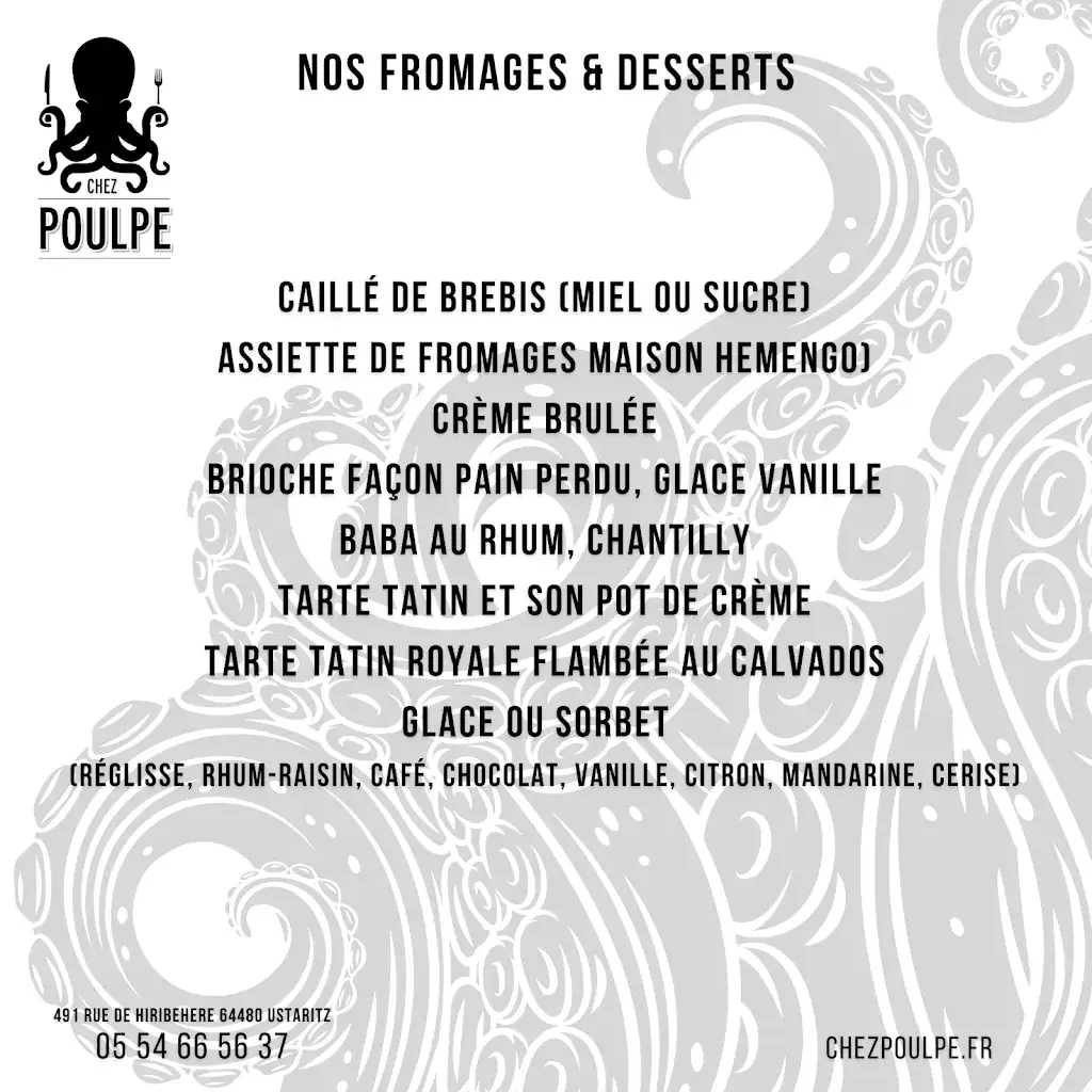 Menu_Chez Poulpe_Ustaritz_image_3