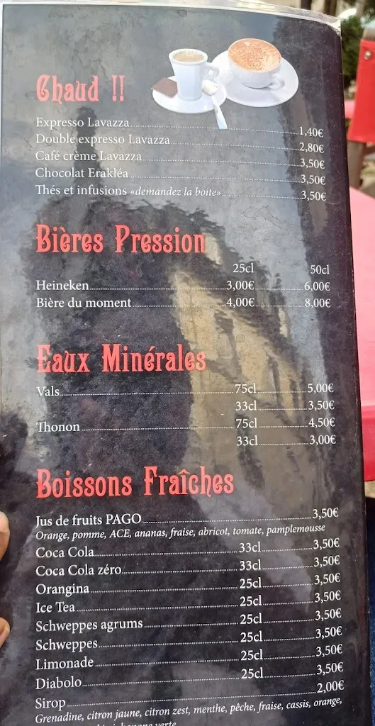 Menu_Brasserie Le Paris_Ussel_image_4