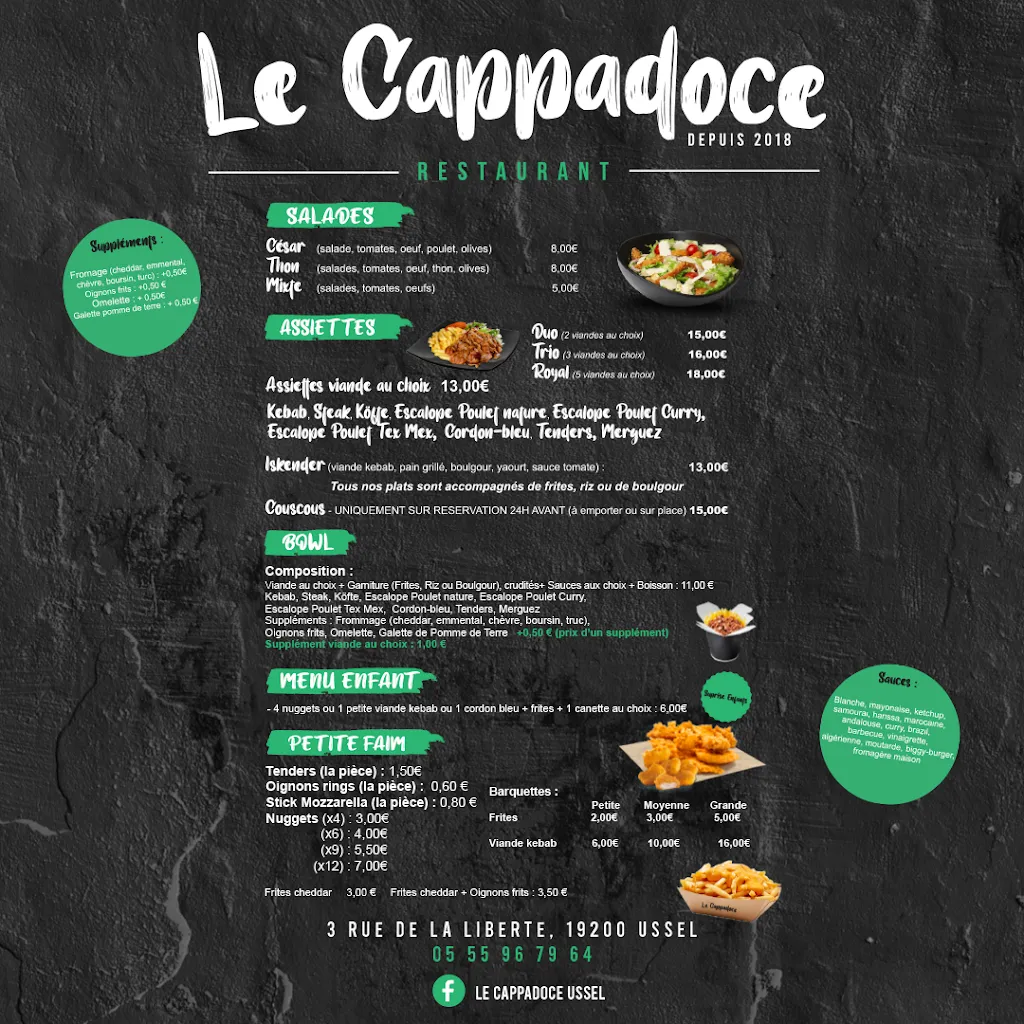 Menu_Le Cappadoce Ussel_Ussel_image_3