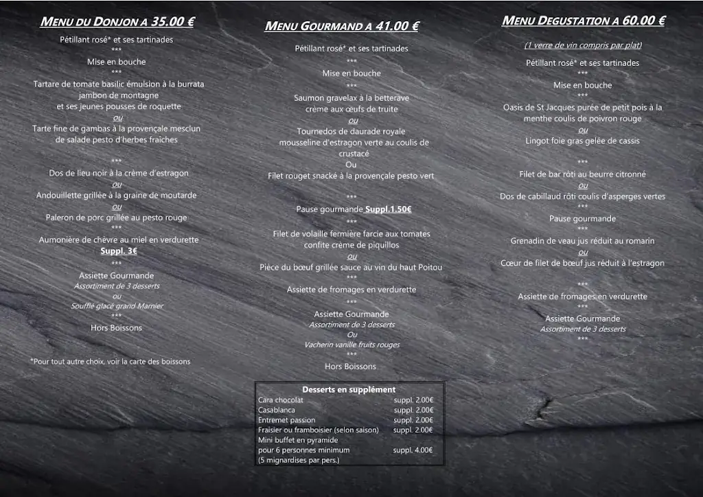 Menu_Le Donjon de Bois-Pouvreau_Ménigoute_image_1
