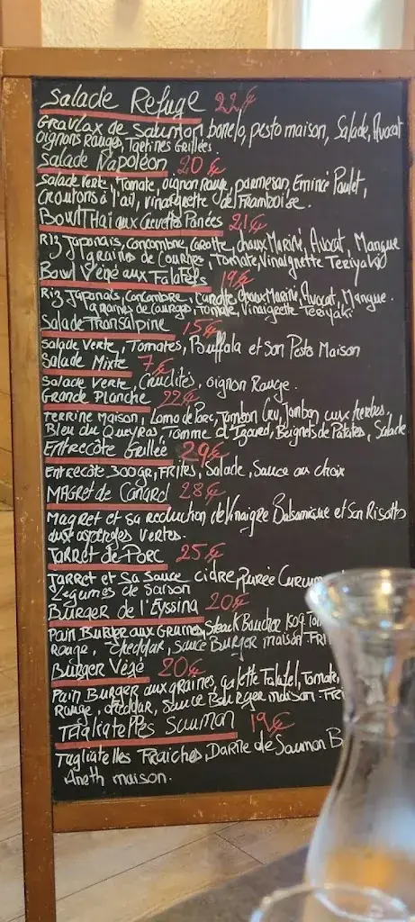 Menu_Refuge Napoléon Vars_Vars_image_4