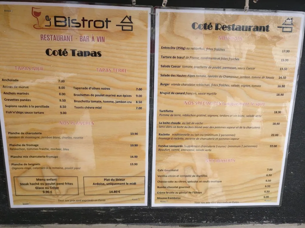 Menu_Le Bistrot de Vars_Vars_immagine_4