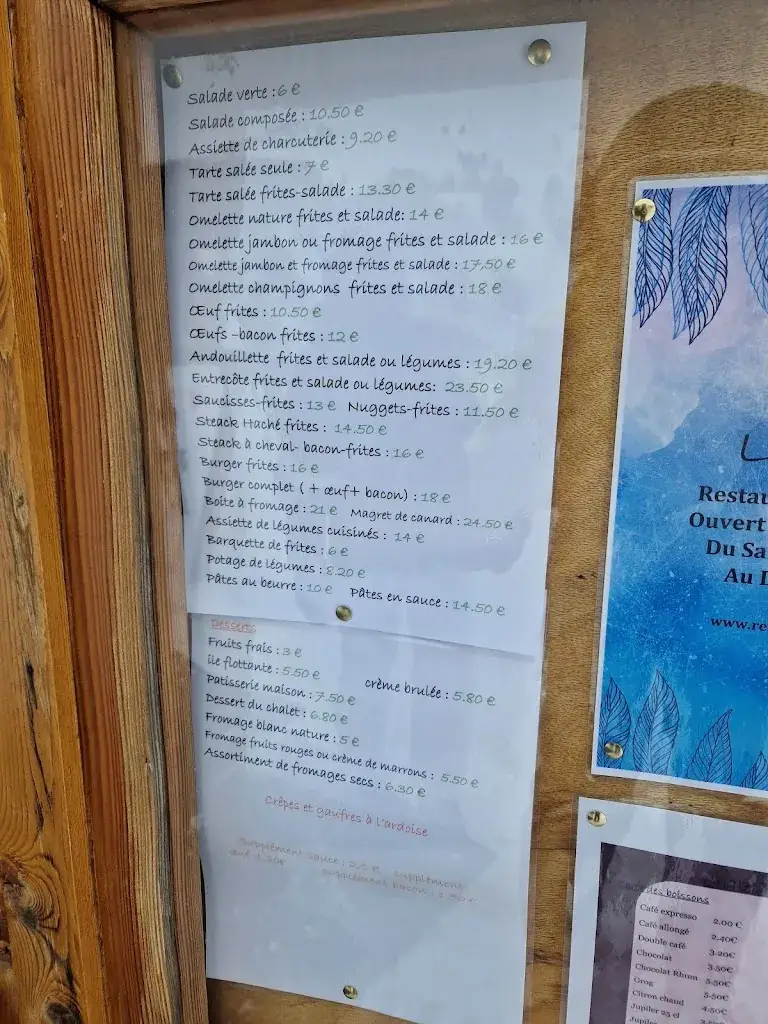 Menu_Chalet l'Horizon-restaurant d’altitude_Vars_image_3