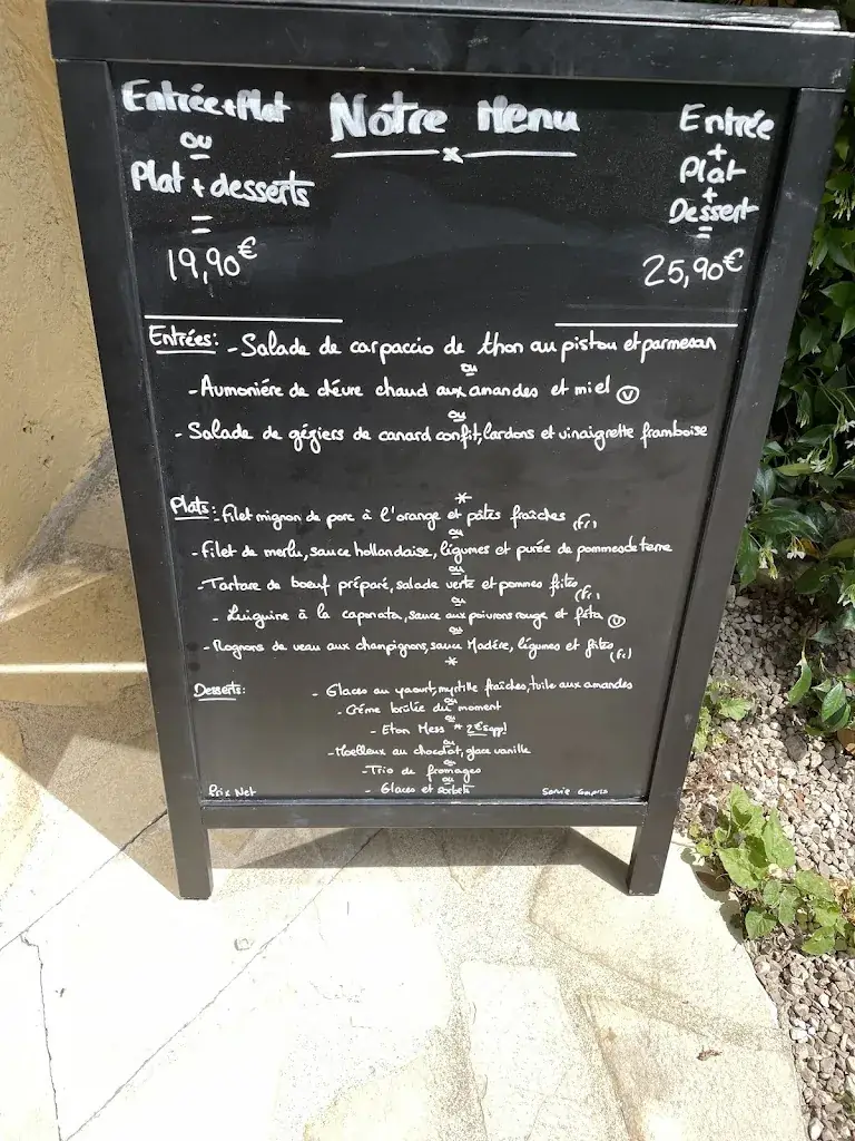 Menu_Auberge du Clos des Pins_Roquefort-les-Pins_image_2