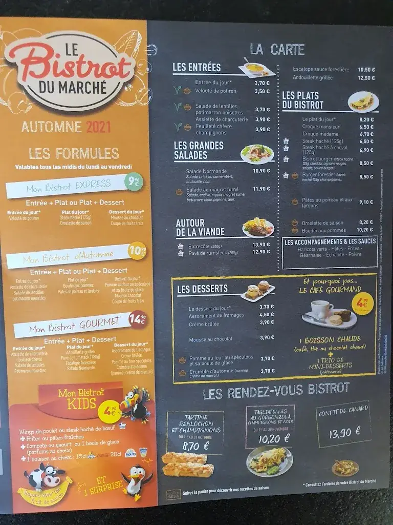 Menu_Bistrot du marché Uzerche_Uzerche_image_2