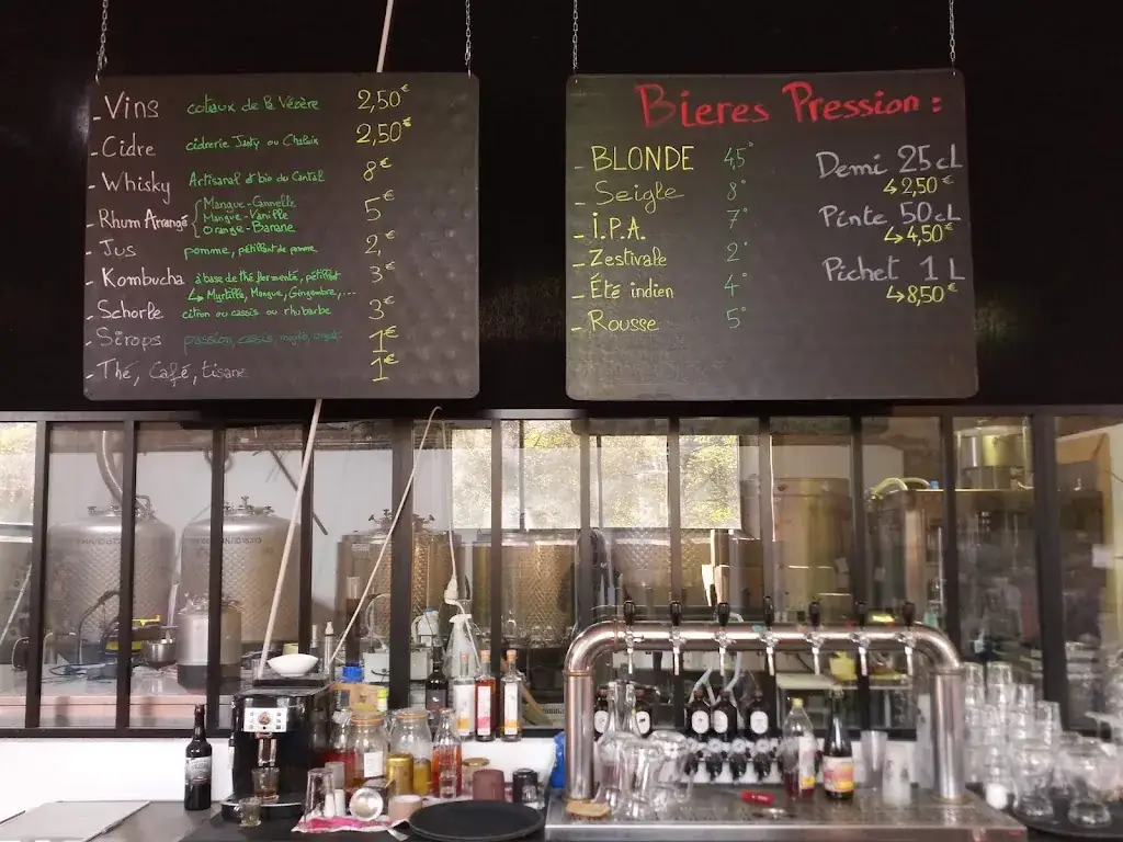 Brasserie de la Vézère - Bière artisanale bio du Limousin_Uzerche_menu_image_1