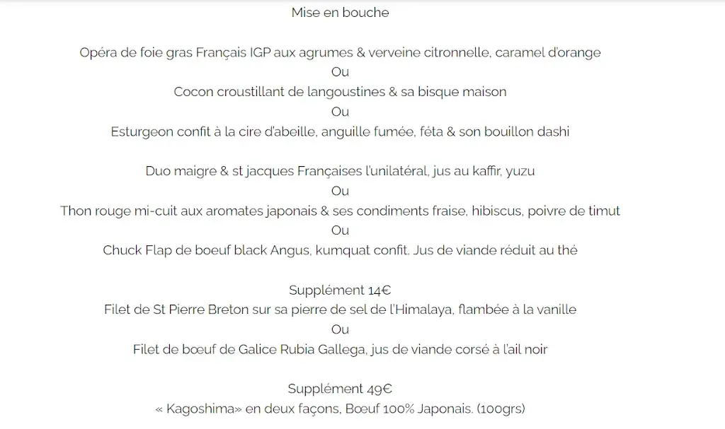 Menu_Restaurant Le 7367 (sens)_Vaux-sur-Mer_immagine_3