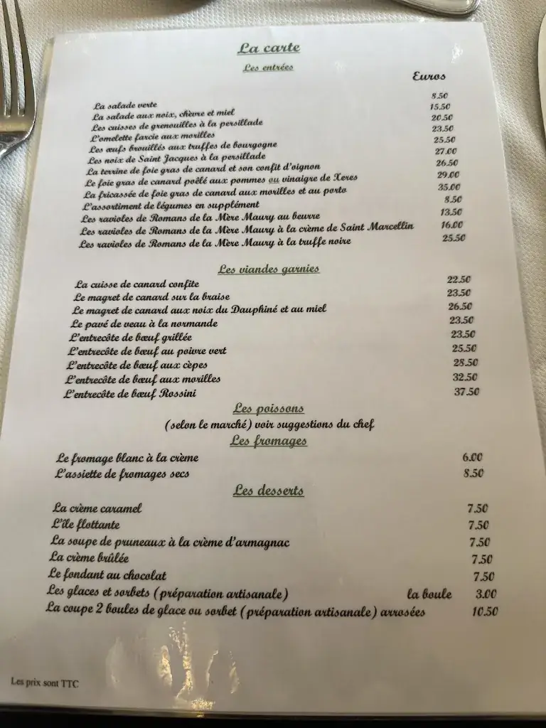 Menu_Le Régence_Apprieu_image_2