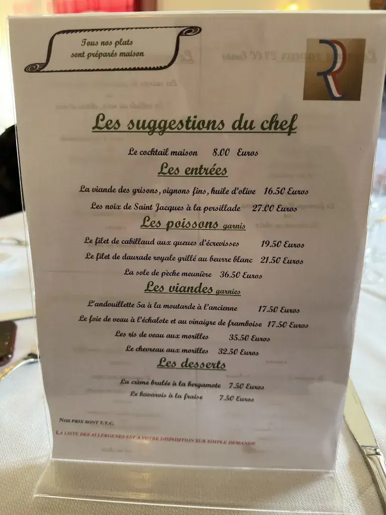 Menu_Le Régence_Apprieu_image_3