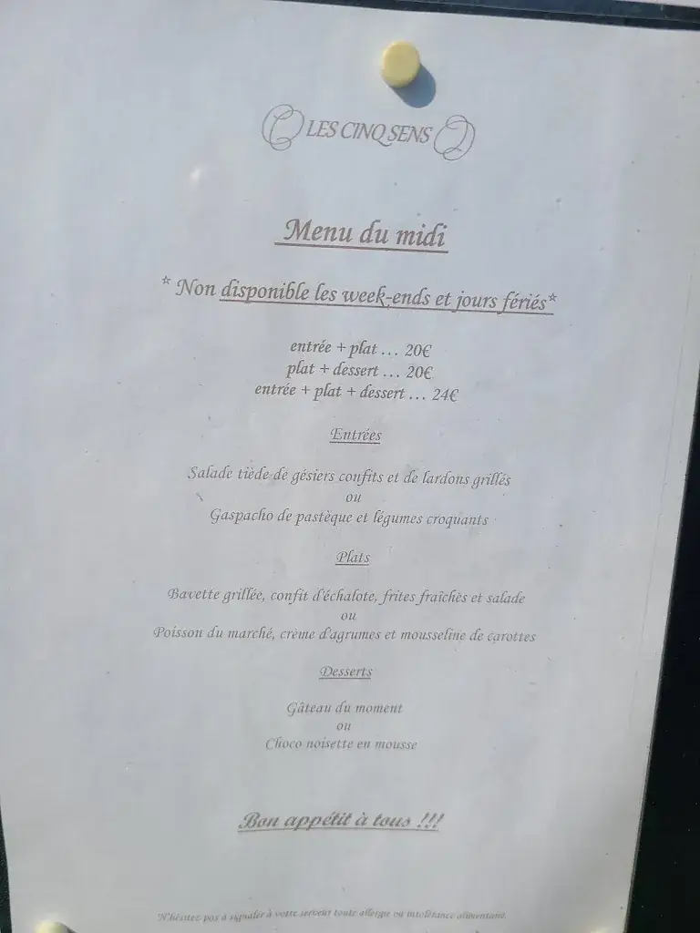 Menu_Les Cinq Sens_Vendays-Montalivet_image_1