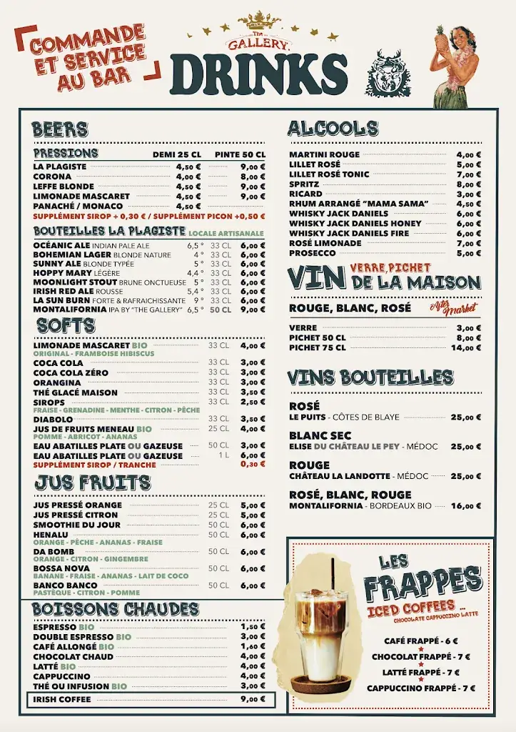 Menu_The Gallery_Vendays-Montalivet_immagine_1