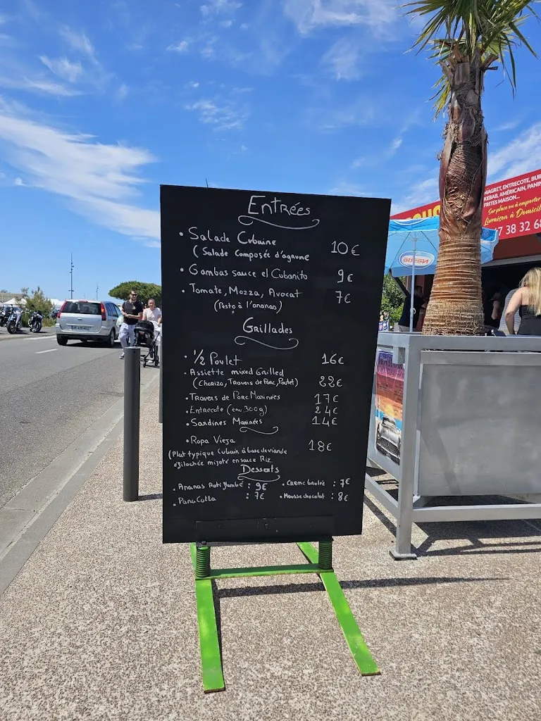 Menu_El Cubanito, Restaurant à thème - Montalivet_Vendays-Montalivet_image_2